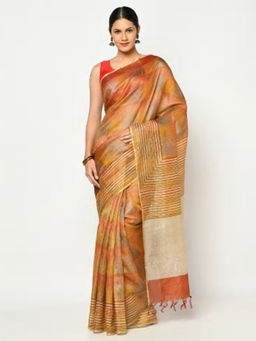 Fabindia - Silk Kota Printed Sari