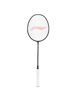Li-Ning - Wind Lite Stealth Strung Badminton Racquet (Black, Grey 78 g)