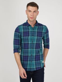 Lee - Men's Checks Multi-color Shirt Slim Fit