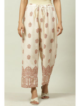 Biba - Ecru Relaxed Palazzo