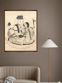 The Art House - Abstract Painting Multicolor (40X30 Inches)