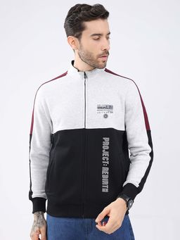 Monte Carlo - Men High Neck Full Sleeve Multi-Color Hoodie