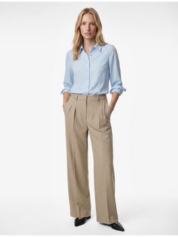 Koton - Womens Blue Long Sleeve Shirt