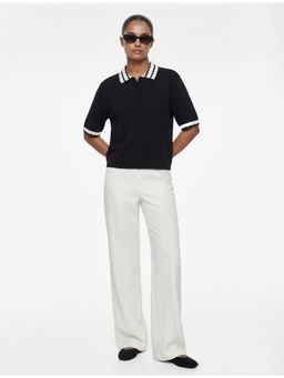 Koton - Womens White Wide Pant