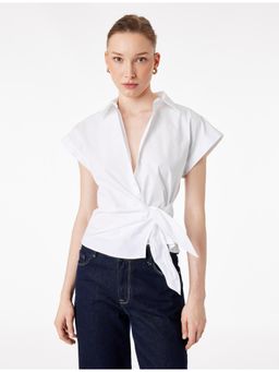 Koton - Womens White Poplin Shirt