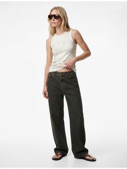 Koton - Womens Grey Sleeveless Tank Top