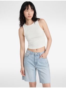 Koton - Womens White Sleeveless Tank Top