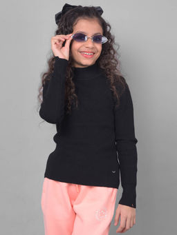 CRIMSOUNE CLUB - Girls Black Sweater