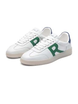 Rare Rabbit - Dorset Green and White Sneakers