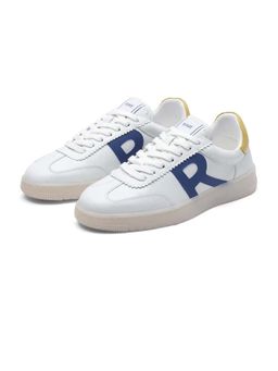 Rare Rabbit - Dorset Navy Blue and White Sneakers