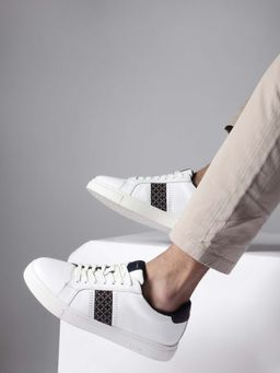 Rare Rabbit - Galileo Pro White Sneakers