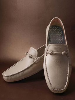 Rare Rabbit - Knott Beige Loafers