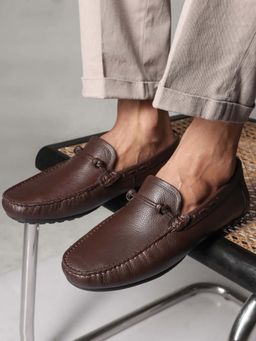 Rare Rabbit - Knott Brown Loafers