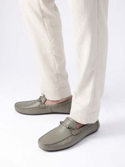 Rare Rabbit - Knott Olive Loafers