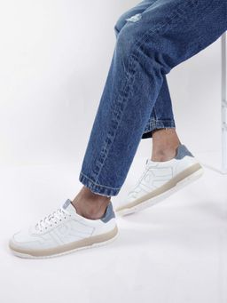 Rare Rabbit - Nebula White Sneakers
