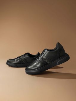 Rare Rabbit - Polaris Black Sneakers