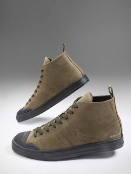 Rare Rabbit - Sauroil Hi Pro Military Green Sneakers