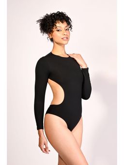 Trove Label - Black Celeste Long Sleeves One Piece