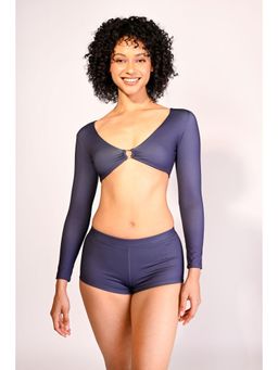 Trove Label - Navy Blue Eclipse Luxe Bikini Set