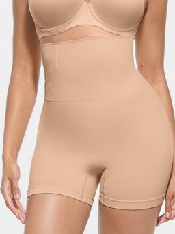 Shop The Edit - Nude High Waist Tummy Control Padded Shaper