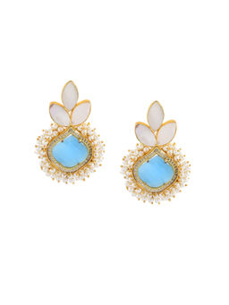 Gajra Gang - Blue Earrings GGJEW01 (One Size)