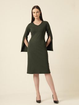 Style Quotient - Women Rib Knit Dress