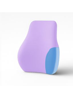 SLEEPSIA - Memory Foam Gel Infused Back Support Lumbar Pillow For Office Chair & Car Seat