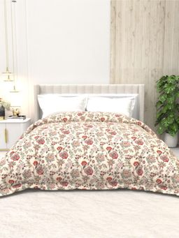 the White Moss - Soft Touch Bed Ac Comforter Red