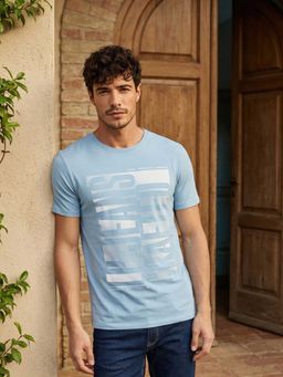 Louis Philippe - Blue T-shirt