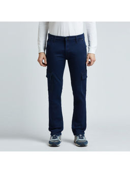 Pepe Jeans - Blue Mid Rise Gymindigo Straight Jeans