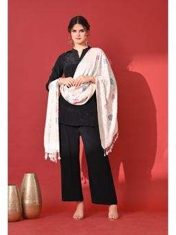 Mizash - Women Fine Wool Ethnic Weave Soft Warm Stole