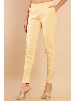Soch - Women Beige Solid Pants
