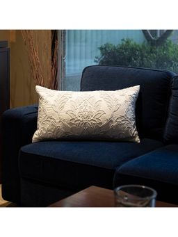 Maspar - Vintage Nostalgic Attire Fancy Finest Cotton Embroidery Cream Medium Cushion Cover