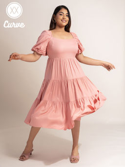 Twenty Dresses by Nykaa Fashion - Curve Soapnut Stunning Like You Dress