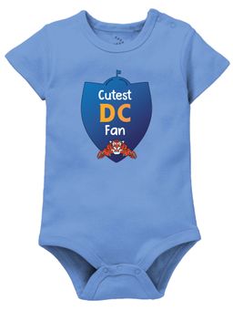 Zeezeezoo - Boys Blue Printed Onesies
