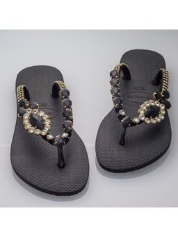 AREIA - Black Onyx Flipflop