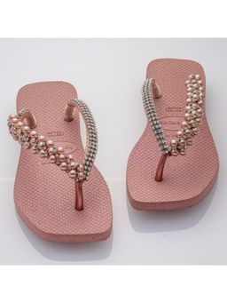 AREIA - Rose Pink Flat Flipflop