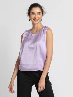 JULO - Lavender Elegance Top
