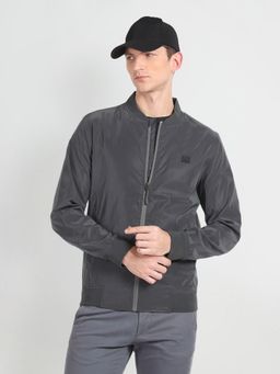 Arrow Newyork - Stand Collar Solid Jacket