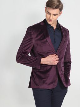 Arrow - Notch Lapel Collar Tailored Blazer