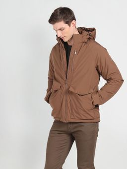 Arrow Sports - Detachable Hood Bomber Jacket