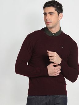 Arrow Sports - Crew Neck Heathered Sweater