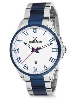 Daniel Klein - Analog White Dial Men Watch- DK12135-5