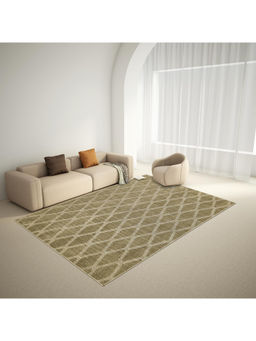 Welspun - Wonderful Polyester 1431 GSM Machine Tufted Geometric Design Area Rug - (48 x 72 Inches)