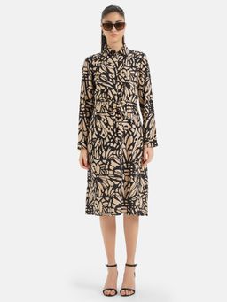 Kazo - Pleated Shirt Dress