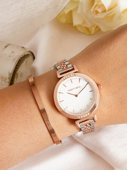 Joker and Witch - Joker & Witch Petite Aries Watch Bracelet Stack For Women (Set 0f 2)