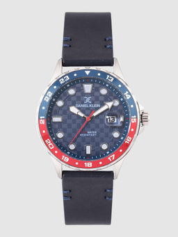 Daniel Klein - Blue Round Analog Watch For Men - DK.1.12349 - 3