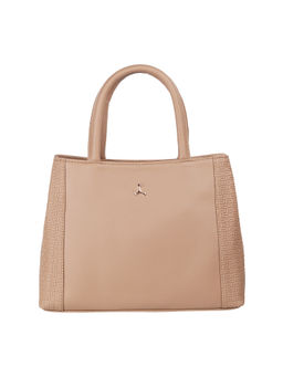 Mochi - Brown Solid Synthetic Handbag