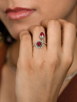 Shaya by CaratLane - Rise Above Bias Ring in 925 Silver