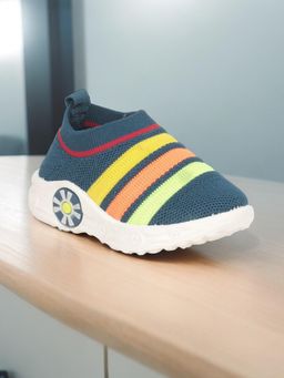 Lil Lollipop - Unisex Slip On Musical Chu Chu Shoes - Navy Blue